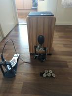 Cajon met pedaal en voet tamboerijn, Muziek en Instrumenten, Ophalen, Zo goed als nieuw, Overige merken