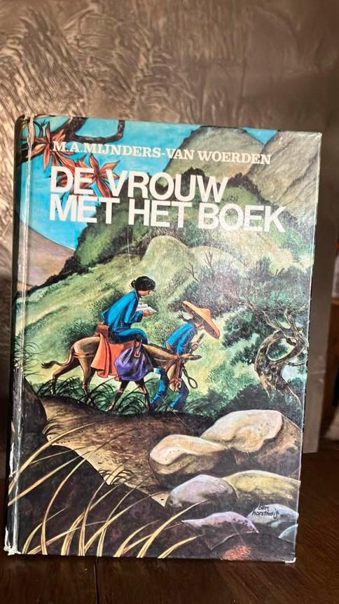 KR-8 MA Mijnders- v Woerden De vrouw met het boek, Boeken, Literatuur, Gelezen, Nederland, Ophalen of Verzenden
