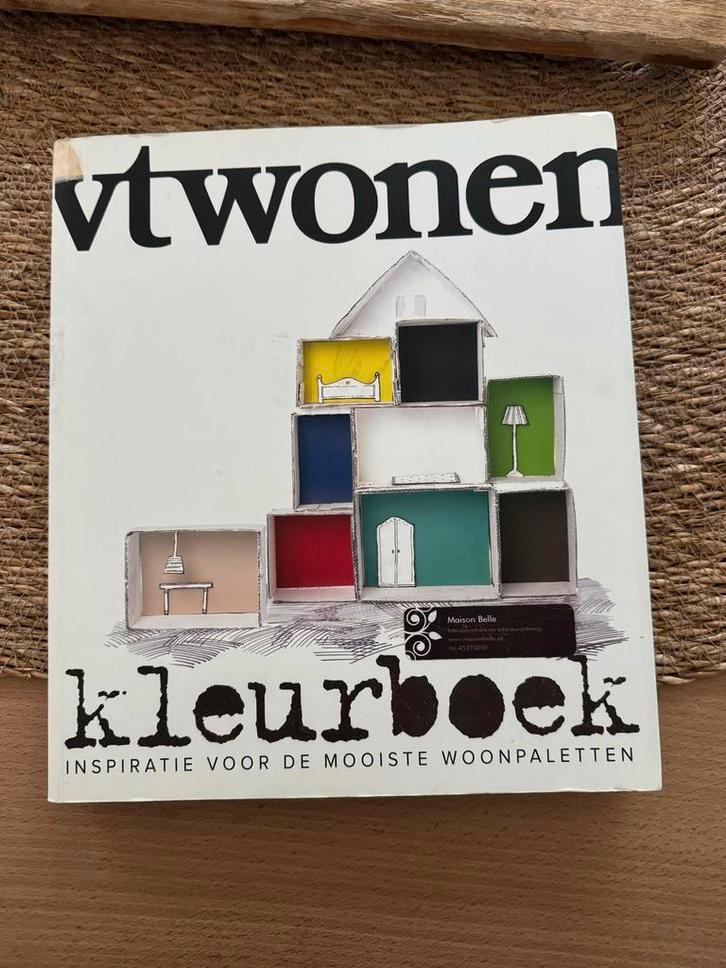 VT Wonen Kleurboek - Inspiratie Woonpaletten, Boeken, Wonen en Tuinieren, Zo goed als nieuw, Interieur en Design, Ophalen of Verzenden