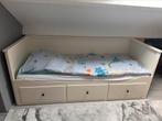 Ikea hemnes bedbank met matras en lattebodem, Kinderen en Baby's, Kinderkamer | Bedden, 85 tot 100 cm, Ophalen of Verzenden, Zo goed als nieuw