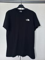 The North Face Zwart T-shirt, Rood logo Never Stop Exploring, Maat 48/50 (M), Zwart, Ophalen of Verzenden, Zo goed als nieuw