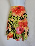Vrolijke bloemen rok mt S/M merk Alma Mater, Kleding | Dames, ., Ophalen of Verzenden, Zo goed als nieuw, Knielengte
