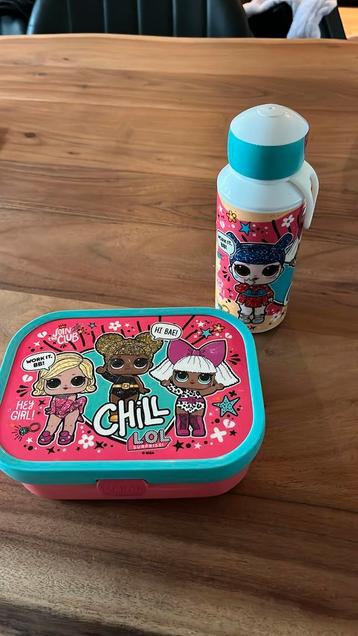 Mepal lunchbox set L.O.L. broodtrommel en pop up beker beschikbaar voor biedingen