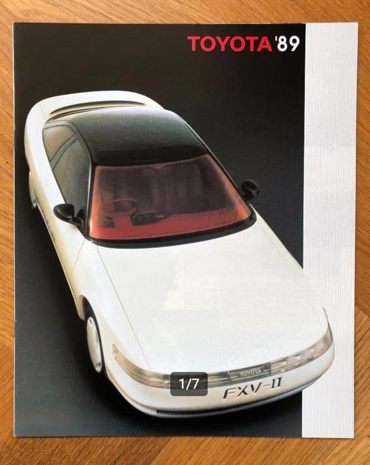 Toyota '89 folder, Boeken, Auto's | Folders en Tijdschriften, Nieuw, Toyota, Verzenden