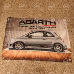 Abarth fiat 500 vlag 60x90cm, Auto diversen, Auto-accessoires, Nieuw, Ophalen of Verzenden