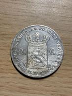 Zilveren Rijksdaalder 1874, Postzegels en Munten, Munten | Nederland, Koning Willem III, Zilver, Ophalen of Verzenden, Losse munt