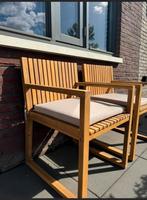 4 Nieuwe houten tuinstoelen!, Ophalen of Verzenden, Nieuw