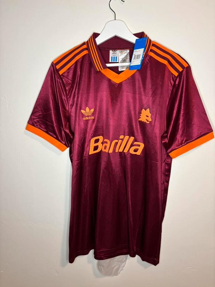 As Roma shirt L, Sport en Fitness, Voetbal, Zo goed als nieuw, Shirt, Ophalen of Verzenden
