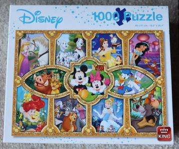 Legpuzzel King – 1000 stukjes – Walt Disney – Gouden Galerij beschikbaar voor biedingen