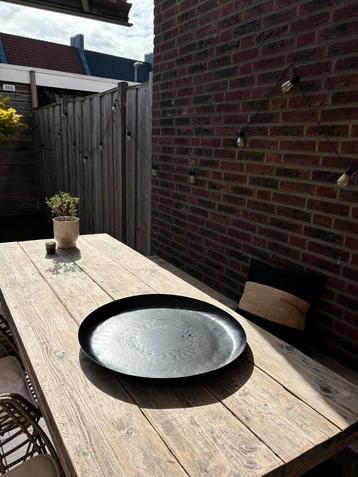 Schaal zwart industrieel 55cm beschikbaar voor biedingen
