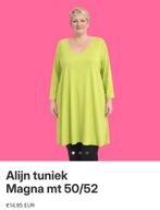 Magna tuniek ALijn lime groen nt 50/52, Kleding | Dames, Grote Maten, Ophalen of Verzenden, Zo goed als nieuw, Groen, Blouse of Tuniek