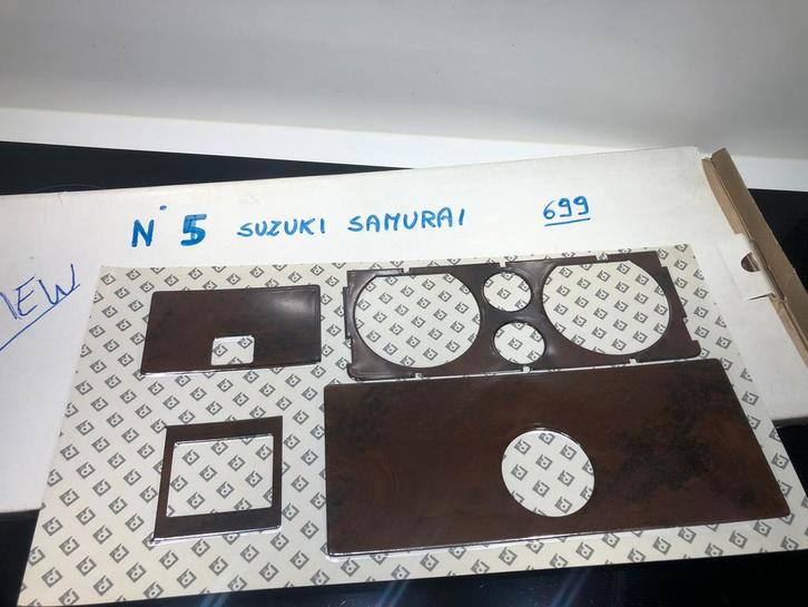 Notenhout dashboard inleg Suzuki Samurai, Auto-onderdelen, Dashboard en Schakelaars, Suzuki, Nieuw, Ophalen of Verzenden