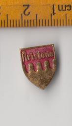 Aristona Philips logo Radio embleem schildje A, Antiek en Kunst, Antiek | Tv's en Audio, Ophalen of Verzenden