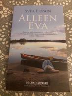 boek svea ersson - alleen eva - de crime compagnie, Boeken, Ophalen of Verzenden, Zo goed als nieuw, Nederland