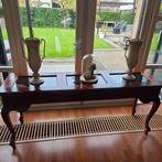 Mahoniehouten Side Table met Inlegvakken, Ophalen