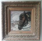 G.H. Breitner - paardenhoofd op paneel, Ophalen