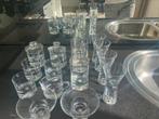 Krosno glazen set, Antiek en Kunst, Antiek | Glas en Kristal, Ophalen of Verzenden