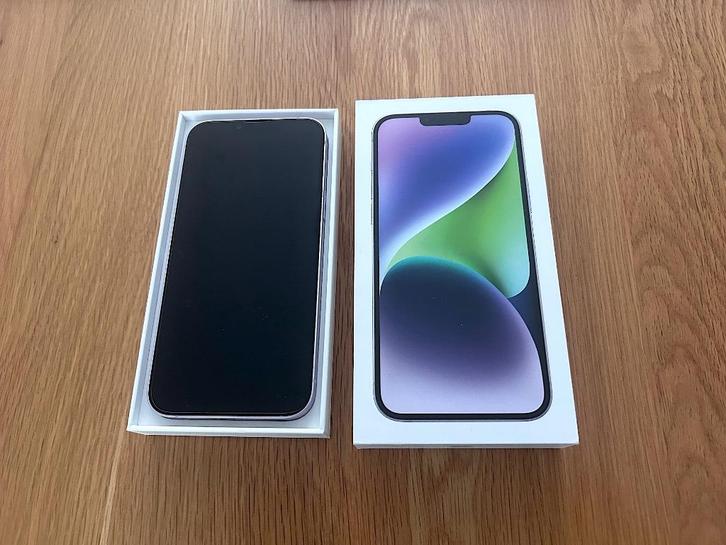 Phone 14 Plus 5G 128GB NIEUWSTAAT, Telecommunicatie, Mobiele telefoons | Apple iPhone, Zo goed als nieuw, 128 GB, Zonder abonnement