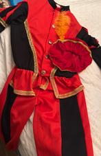 Pieten pak prachtig rood goud zwart, Ophalen of Verzenden, Zo goed als nieuw