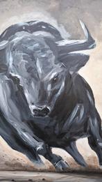 Stieren schilderij, Antiek en Kunst, Ophalen of Verzenden