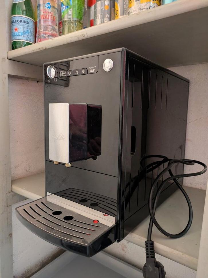 Melitta Caffeo Solo Koffiemachine - Compact en Krachtig, Witgoed en Apparatuur, Koffiezetapparaten, Gebruikt, Koffiebonen, Koffiemachine