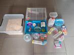 Hamsterkooi met alles erop en eraan, Dieren en Toebehoren, Knaagdieren en Konijnen | Hokken en Kooien, Minder dan 60 cm, Kooi