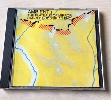 Harold Budd / Brian Eno Ambient 2 The Plateux of Mirror CD  beschikbaar voor biedingen
