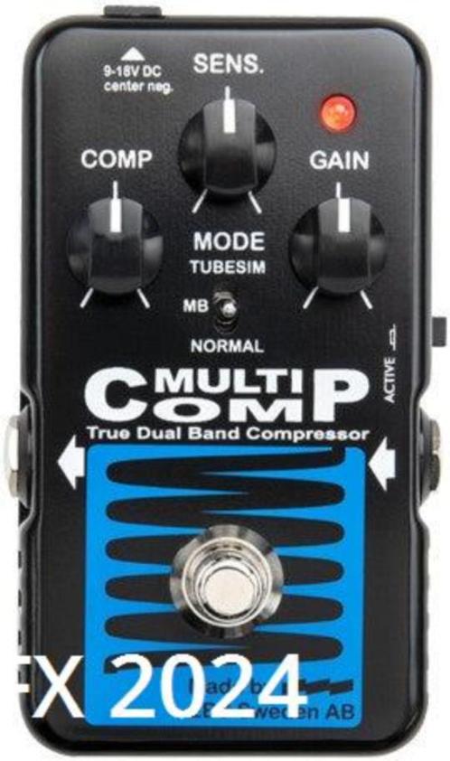 EBS MultiComp Blue Label Compressor *NIEUW*, Muziek en Instrumenten, Effecten, Nieuw, Compressor, Ophalen of Verzenden