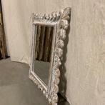Barok spiegel - houten lijst - wit - 60 x 50 cm -TTM Wonen, TTM Wonen, Meubels – (Perzische) Tapijten en Woonaccessoires, Taag 63, 2491 CS, Den Haag (Forepark)