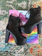 Jeffrey Campbell  laarzen, Hoge laarzen, Verzenden, Zwart, Nieuw