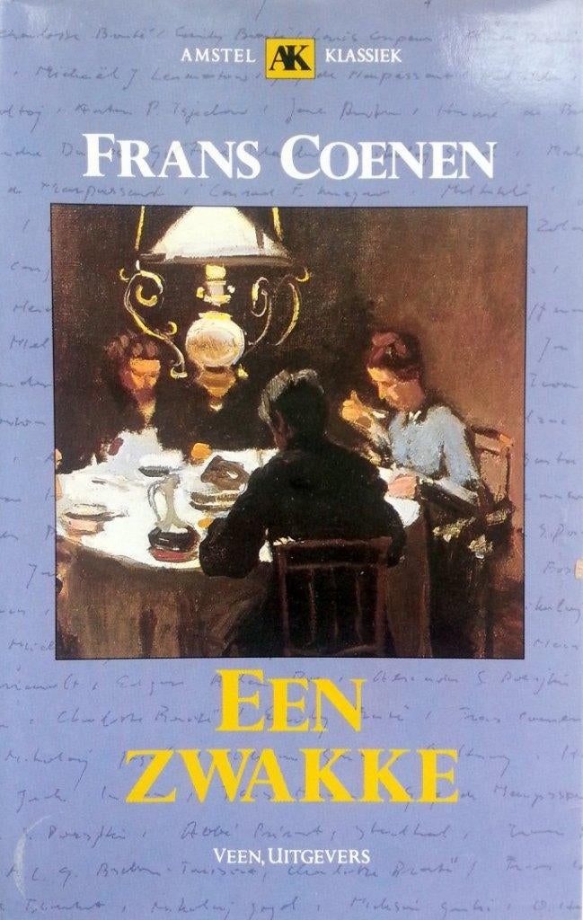 Frans Coenen - Een zwakke, Ophalen of Verzenden, Gelezen, Nederland
