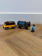 ZGAN zwart Playtive elektrisch trein houten trein locomotief, Ophalen of Verzenden, Zo goed als nieuw, Duw- of Trekspeelgoed