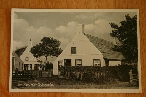 Ameland Nes, oude huisjes, Verzamelen, Ansichtkaarten | Nederland, Ongelopen, Waddeneilanden, 1940 tot 1960, Ophalen of Verzenden