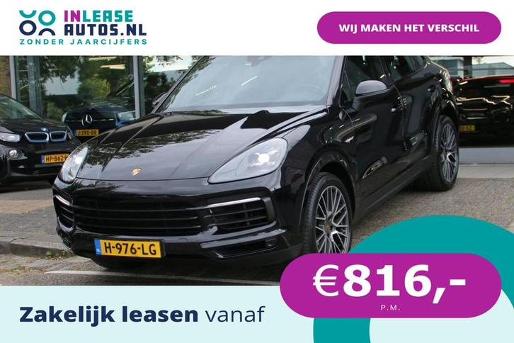 Porsche Cayenne 3.0 E-Hybrid DEALER OND. PANO-DAK, Auto's, Porsche, Bedrijf, Lease, Financial lease, Cayenne, 360° camera, 4x4