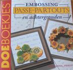 Marianne Perlot - Embossing Passe-partouts, Zo goed als nieuw, Overige onderwerpen, Marianne Perlot, Ophalen of Verzenden