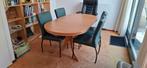 Ovale Uitschuifbare Eettafel - 135-175cm, Huis en Inrichting, Tafels | Eettafels, Ophalen, Gebruikt, 100 tot 150 cm, 50 tot 100 cm