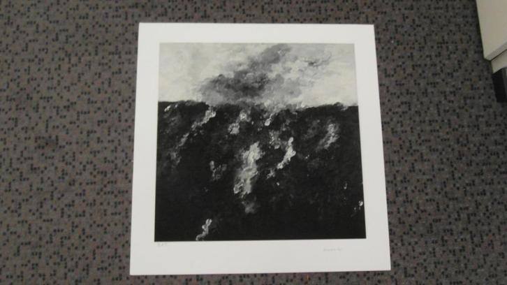 ARMANDO ; fraaie kunstdruk plus gesigneerd boek, Antiek en Kunst, Kunst | Litho's en Zeefdrukken, Ophalen of Verzenden