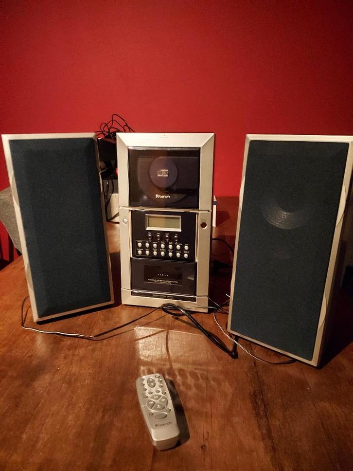 Stereoset, Audio, Tv en Foto, Stereo-sets, Gebruikt, Cassettedeck, Cd-speler, Tuner of Radio, Speakers, Overige merken, Ophalen of Verzenden