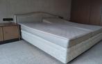 TWEEPERSOONS BOXSPRING BED, Huis en Inrichting, Slaapkamer | Boxsprings, Ophalen, Tweepersoons, Zo goed als nieuw, Overige maten