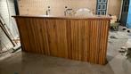 Bar met dubbele tap. Harthout, Ophalen of Verzenden, Zo goed als nieuw