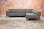 NIEUWbeklede bruingrijze Design on Stock Bloq hoekbank