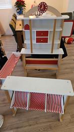 Leuk houten kinderwinkeltje, Ophalen, Zo goed als nieuw, Hout, Speelkeuken