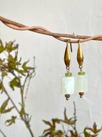 Jade oorbellen, Sieraden, Tassen en Uiterlijk, Oorbellen, Hangers, Nieuw, Ophalen of Verzenden, Groen