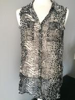 Dierenprint blouse 42 safari zebra top panterprint blousje, Kleding | Dames, Blouses en Tunieken, Verzenden, Zo goed als nieuw