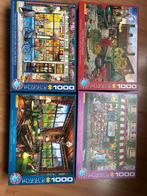 Puzzels eurographics, Ophalen of Verzenden, 500 t/m 1500 stukjes, Zo goed als nieuw