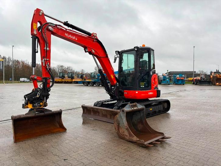 Kubota U55-4 (bj 2020), Zakelijke goederen, Machines en Bouw | Kranen en Graafmachines, Graafmachine