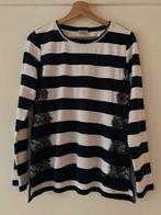 Liu Jo t-shirt met streep | Maat 38, Maat 38/40 (M), Verzenden, Liu Jo, Zwart