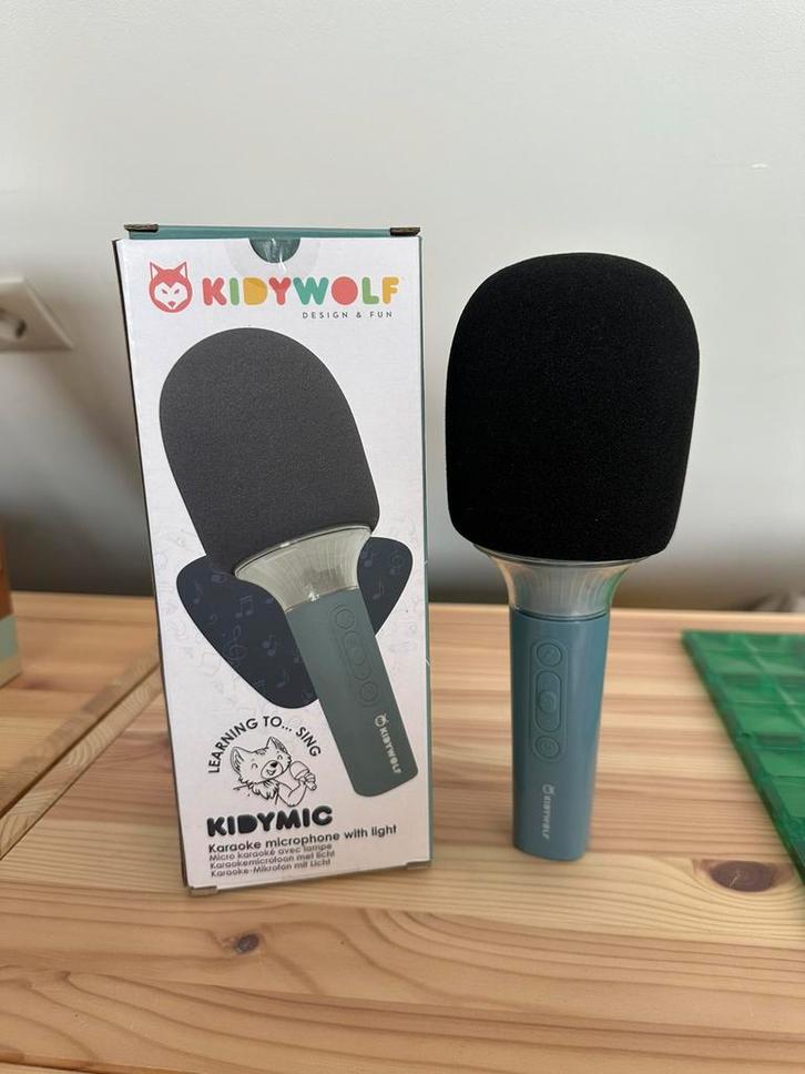 Kidywolf microfoon, Kinderen en Baby's, Speelgoed | Overig, Zo goed als nieuw, Jongen of Meisje, Ophalen of Verzenden