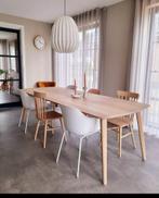 8 eetkanerstoelen, Huis en Inrichting, Stoelen, Ophalen, Zo goed als nieuw, Grijs, Vijf, Zes of meer stoelen