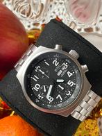 PREMIUM COLLECTOR BWC SWISS AVIATOR  automatic watch,ETA7750, Sieraden, Tassen en Uiterlijk, Horloges | Heren, Overige merken